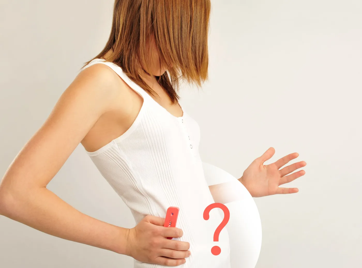 Kobieta zrobiła test ciążowy