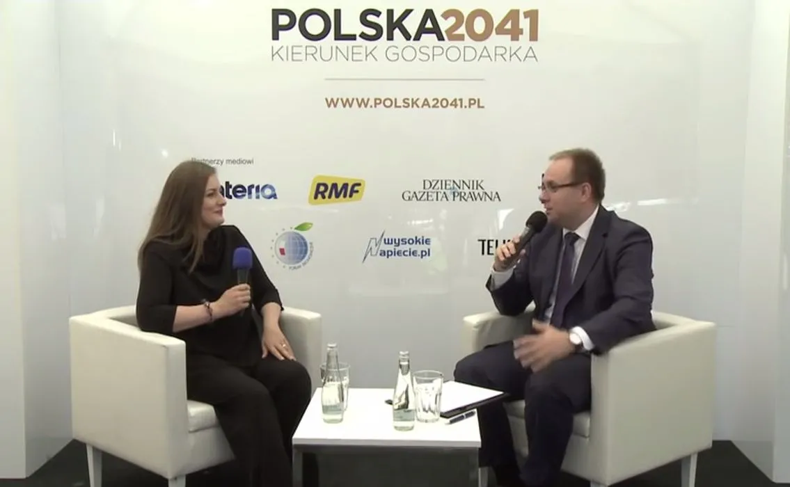 Anna Pawlak-Kuliga w czasie Forum Ekonomicznego w Krynicy