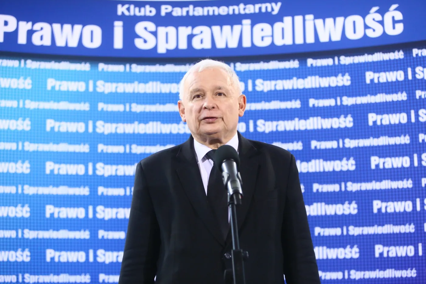 Prezes PiS Jarosław Kaczyński