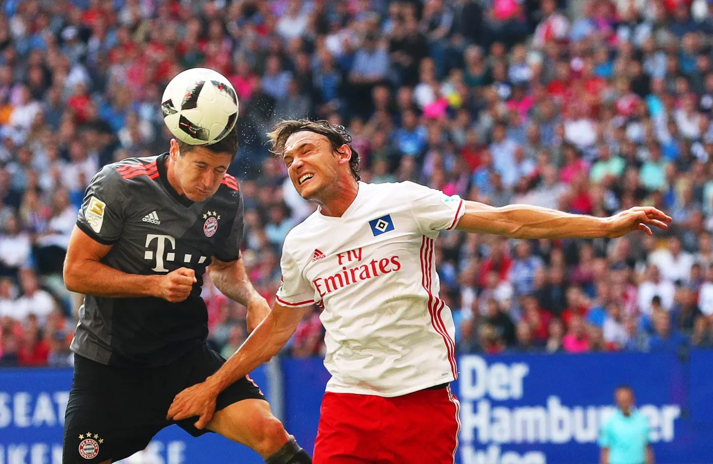 Albin Ekdal i Robert Lewandowski 