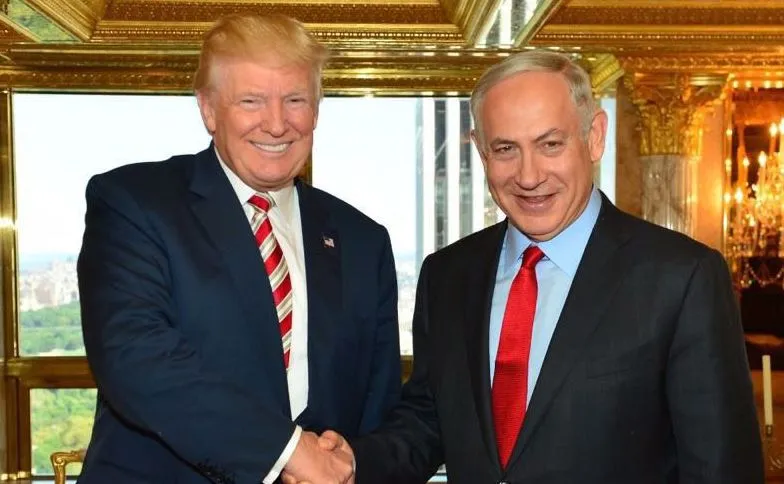 Donald Trump i premier Izraela Benjamin Netanyahu 