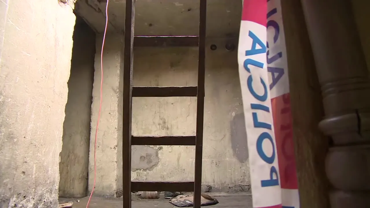 Ładunek wybuchowy nad głową. Pocisk znalazł się podczas remontu