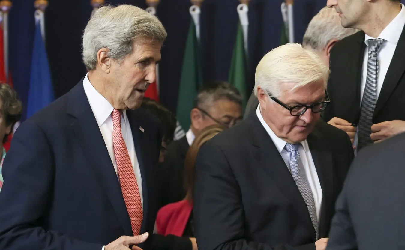 John Kerry i Frank-Walter Steinmeier