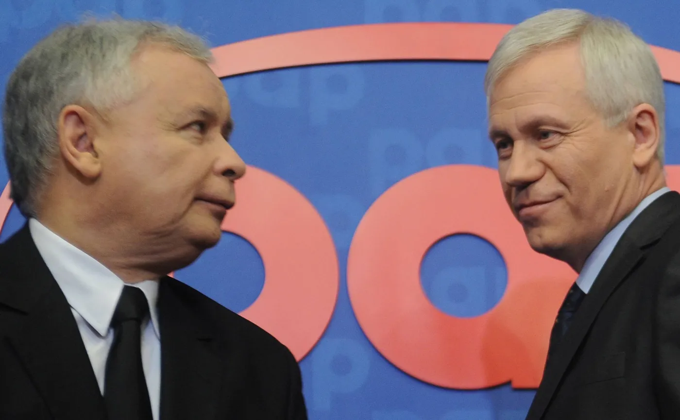 Marek Jurek i Jarosław Kaczyński