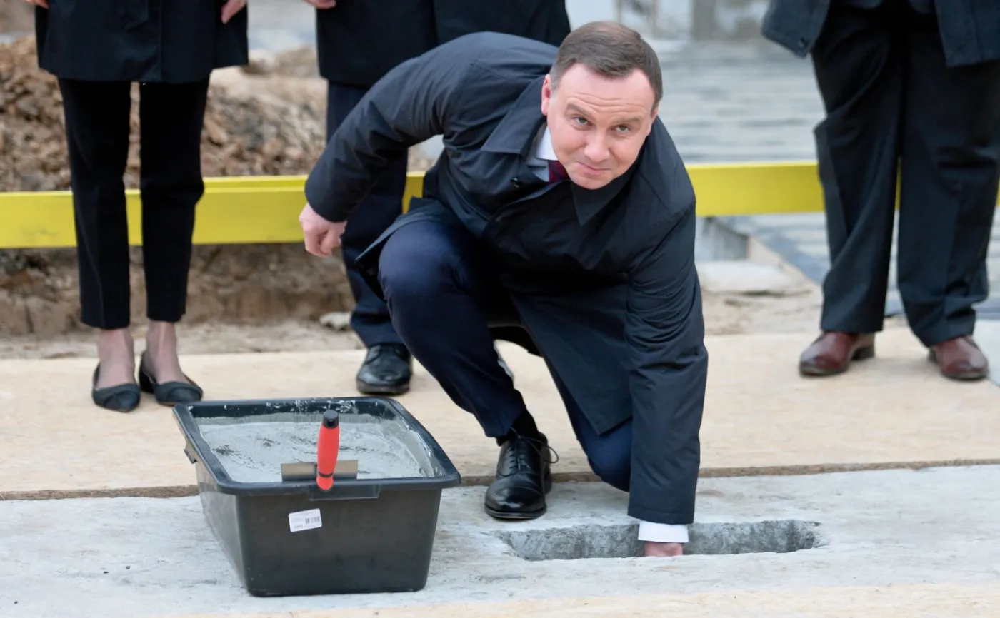 ANDRZEJ DUDA W STRZELCACH KRAJEŃSKICH