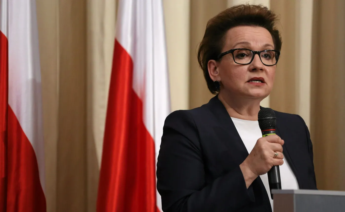 Anna Zalewska, minister edukacji narodowej