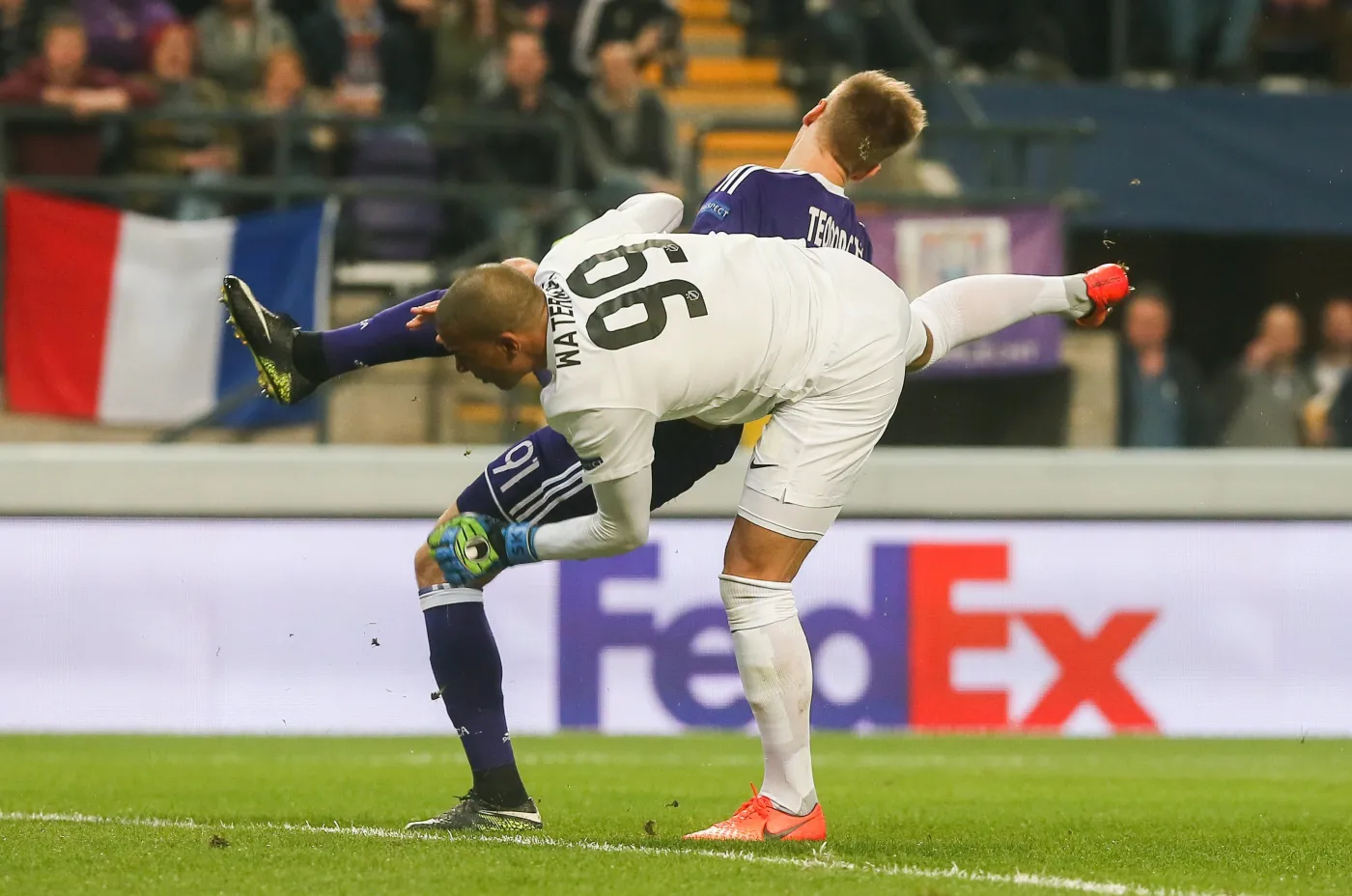 Łukasz Teodorczyk i Boy Waterman