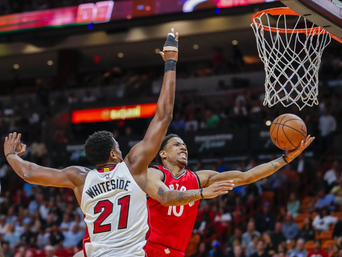 DeMar DeRozan i Hassan Whiteside