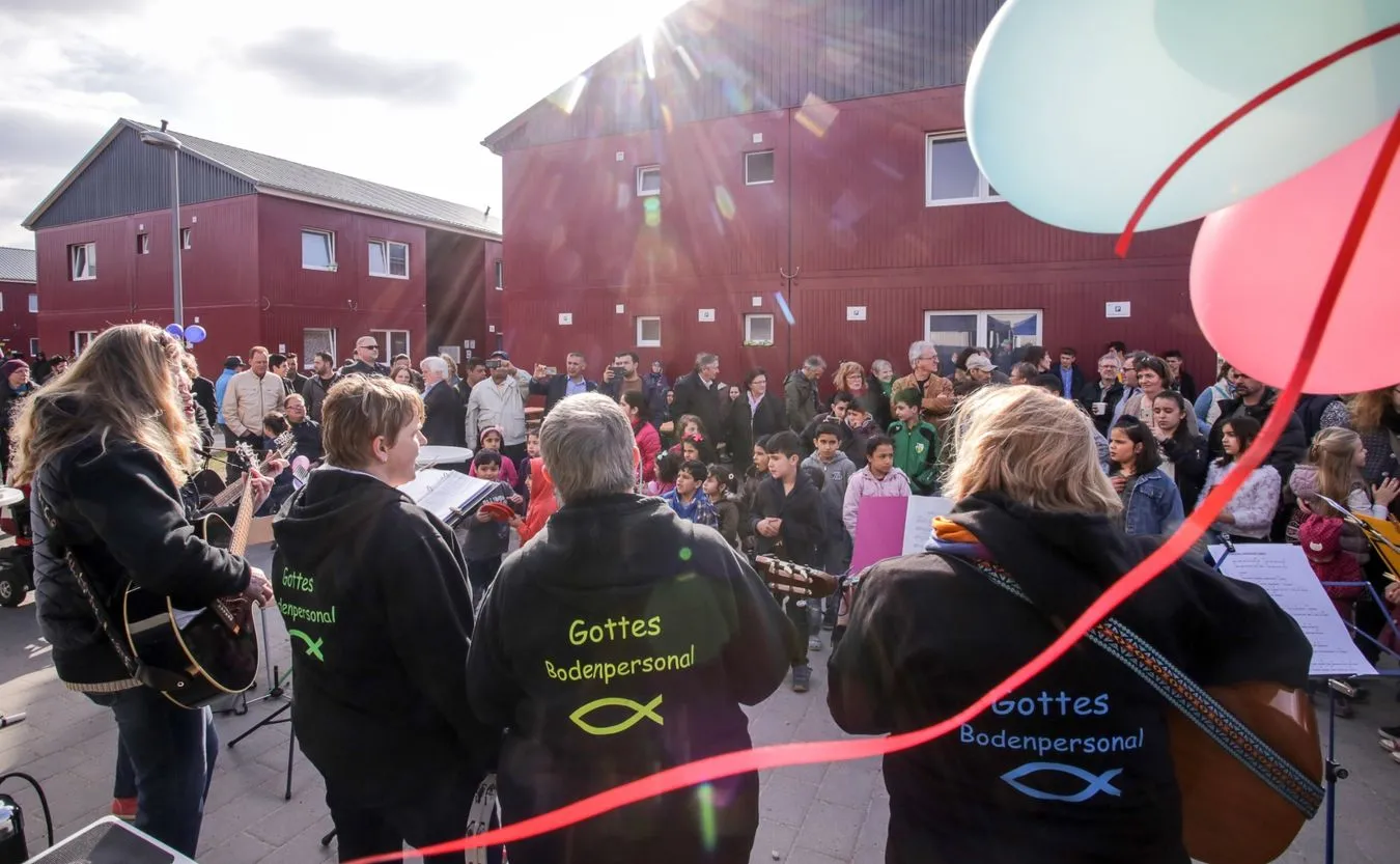 Ośrodek dla uchodźców w Niemczech