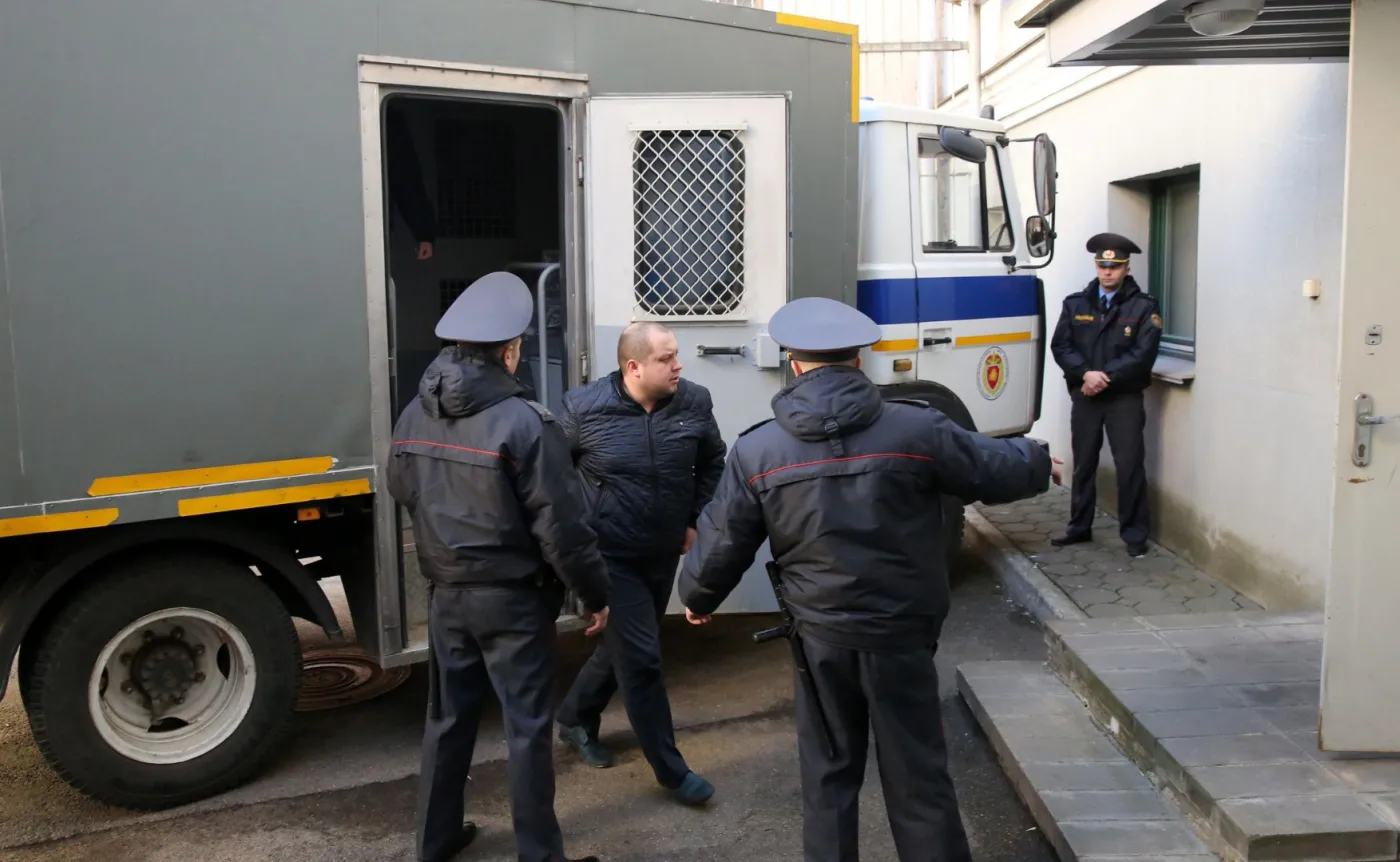 Aresztowani białoruscy opozycjoniści