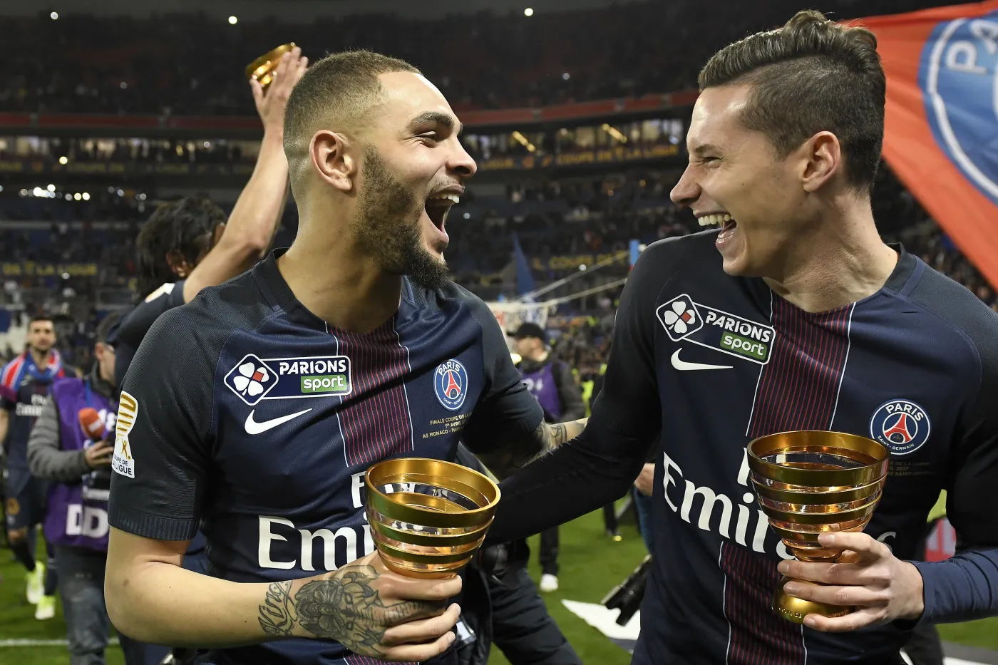Layvin Kurzawa i Julian Draxler