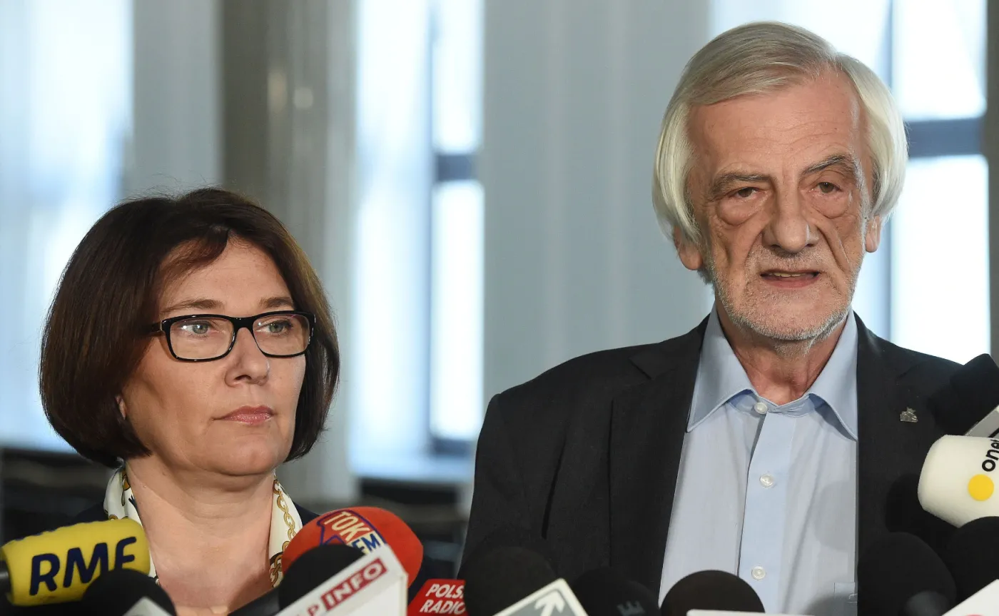 Beata Mazurek i Ryszard Terlecki