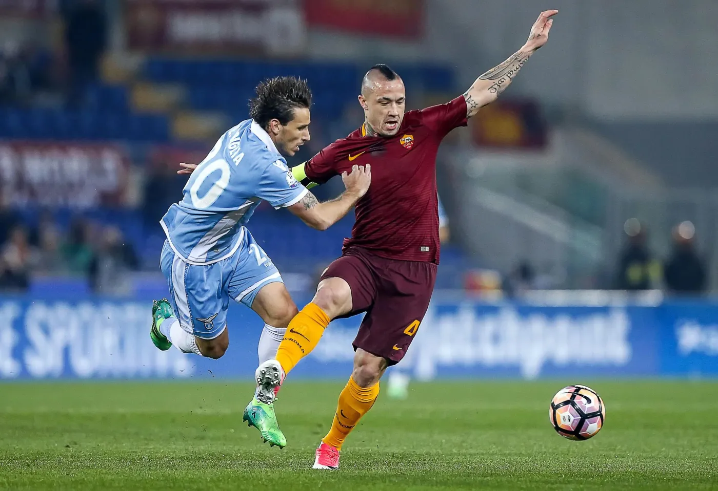 Felipe Anderson i Radja Nainggolan