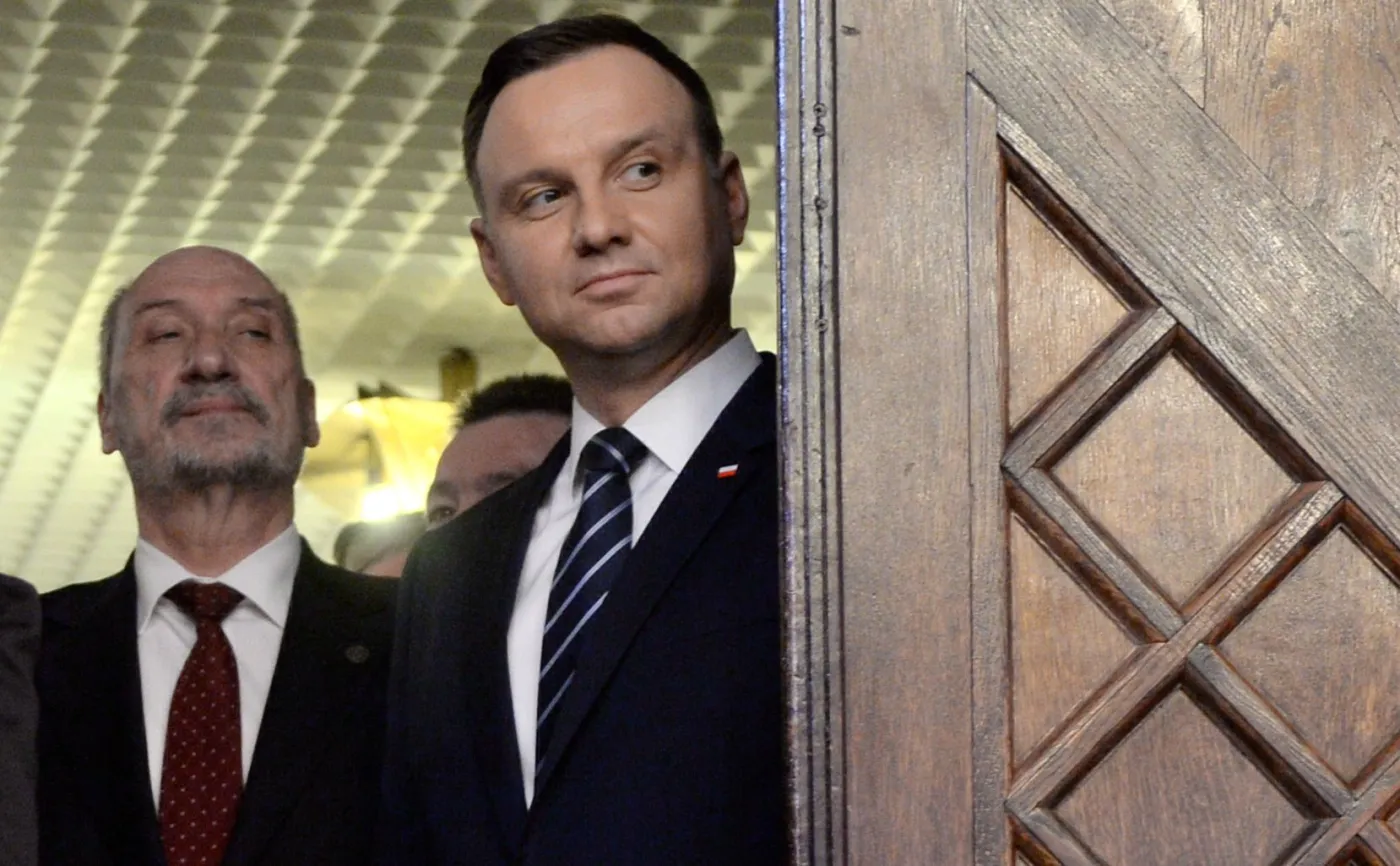 Antoni Macierewicz i Andrzej Duda