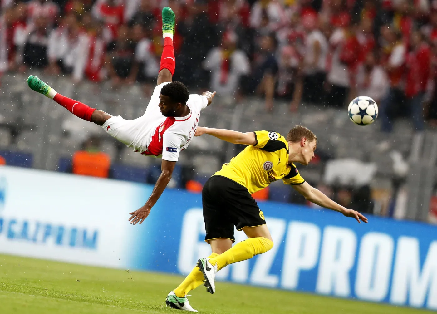 Liga Mistrzów: Glik bliżej półfinału niż Piszczek. Monaco lepsze od Borussii. WIDEO