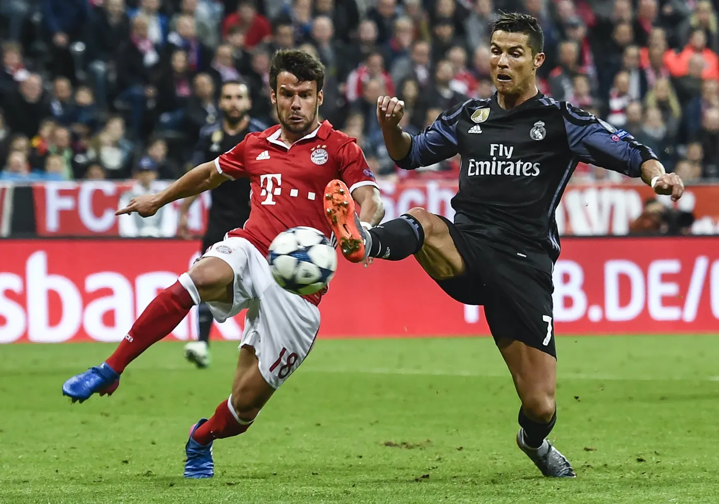 Cristiano Ronaldo i Juan Bernat