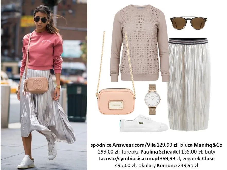 Bynajmniej nie na fitness. Wiosenne STYLIZACJE z butami sportowymi