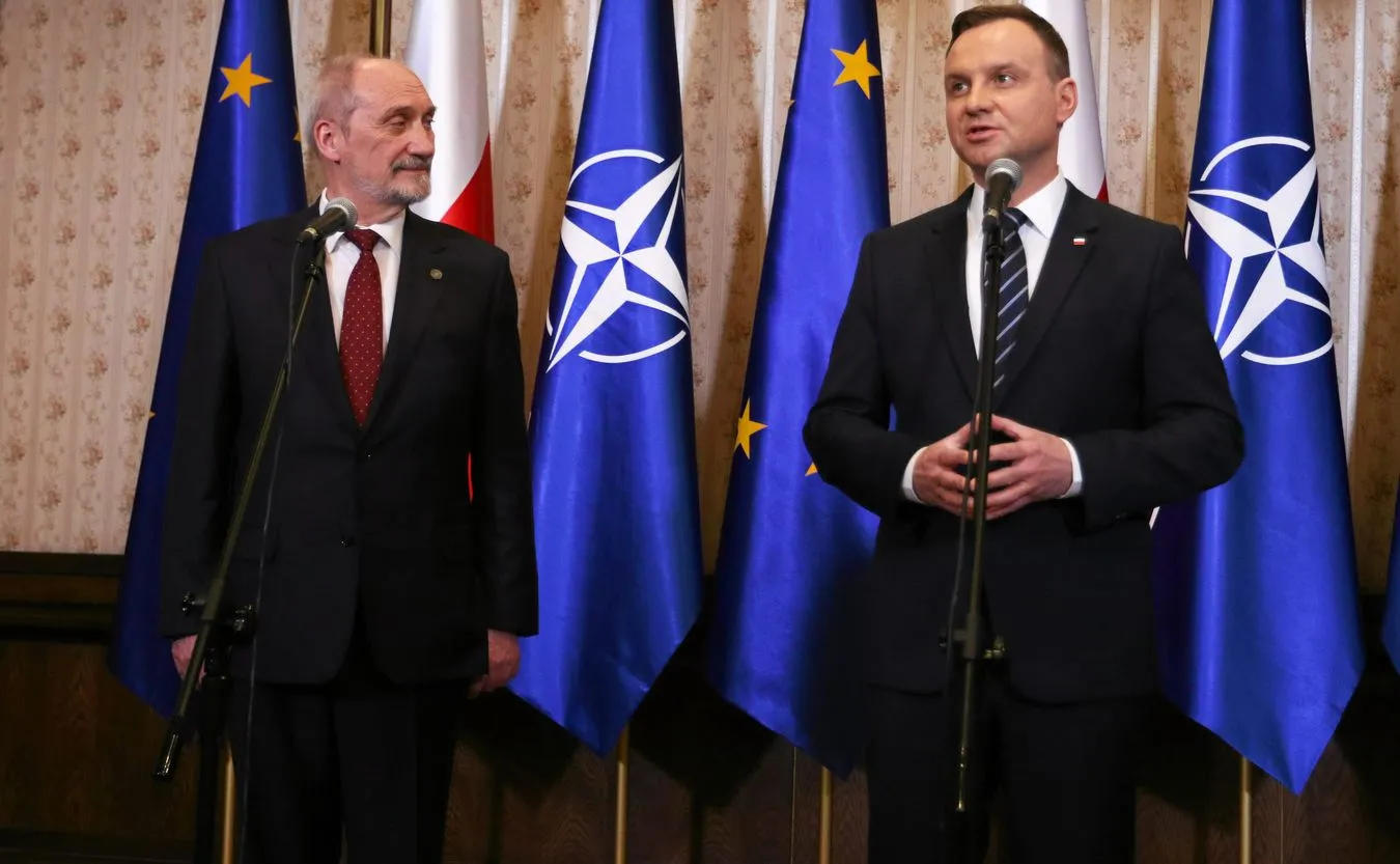 Antoni Macierewicz i Andrzej Duda