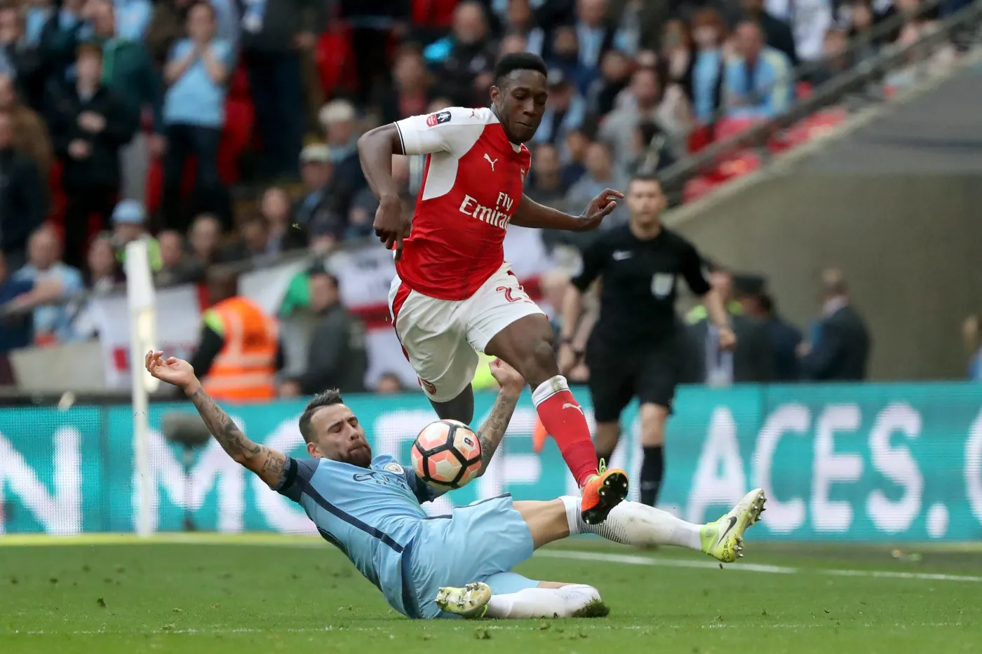 Danny Welbeck i Nicolas Otamendi