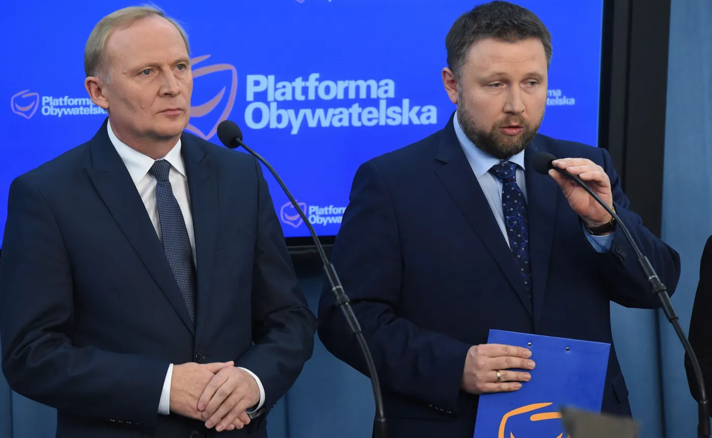 Czesław Mroczek i Marcin Kierwiński