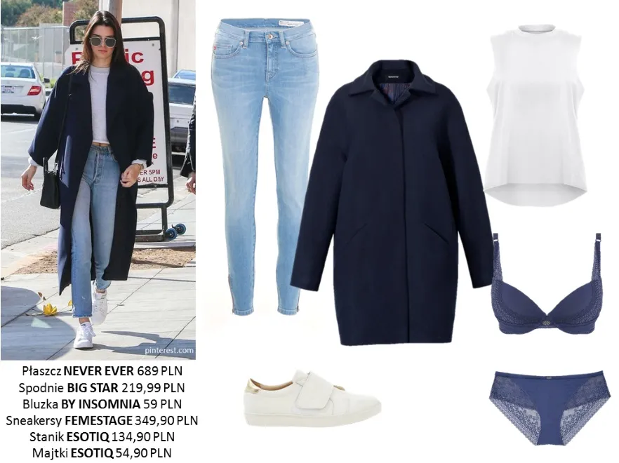 STYLIZACJE inspirowane Kendall Jenner