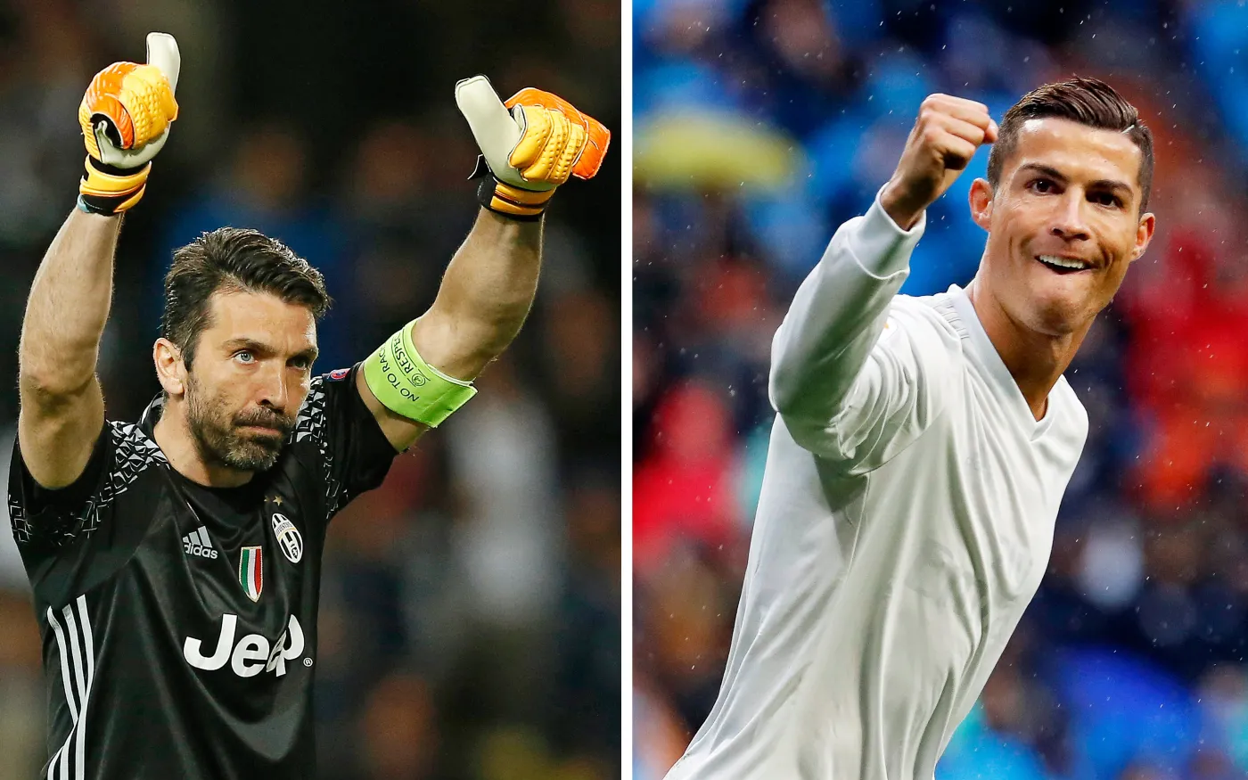 Gianluigi Buffon i Cristiano Ronaldo