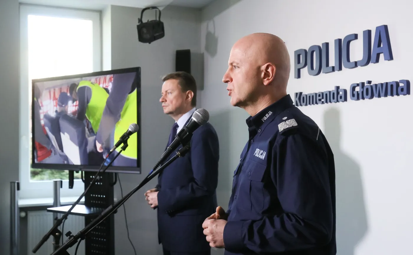 Jarosław Szymczyk i Mariusz Błaszczak