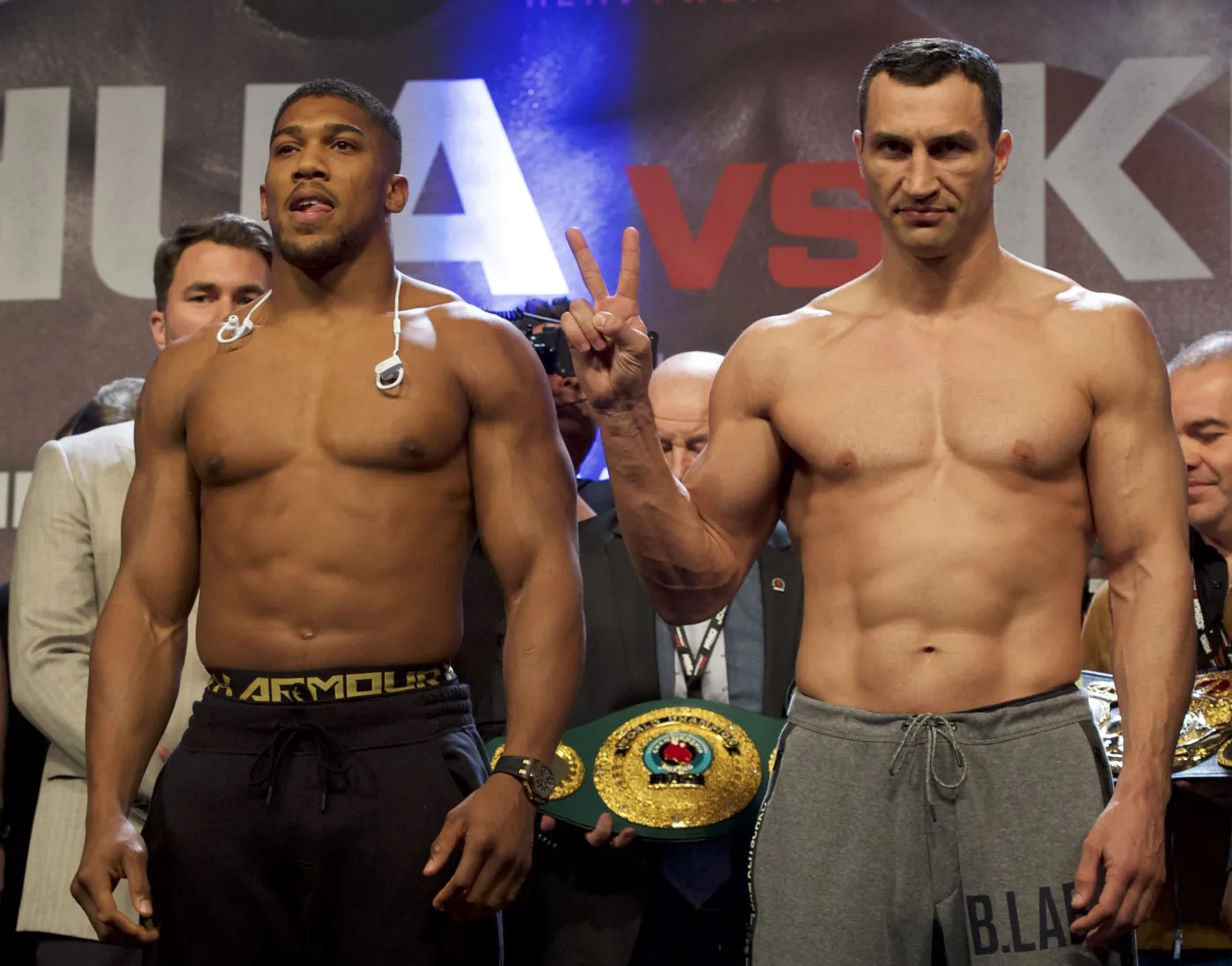 Anthony Joshua i Władimir Kliczko