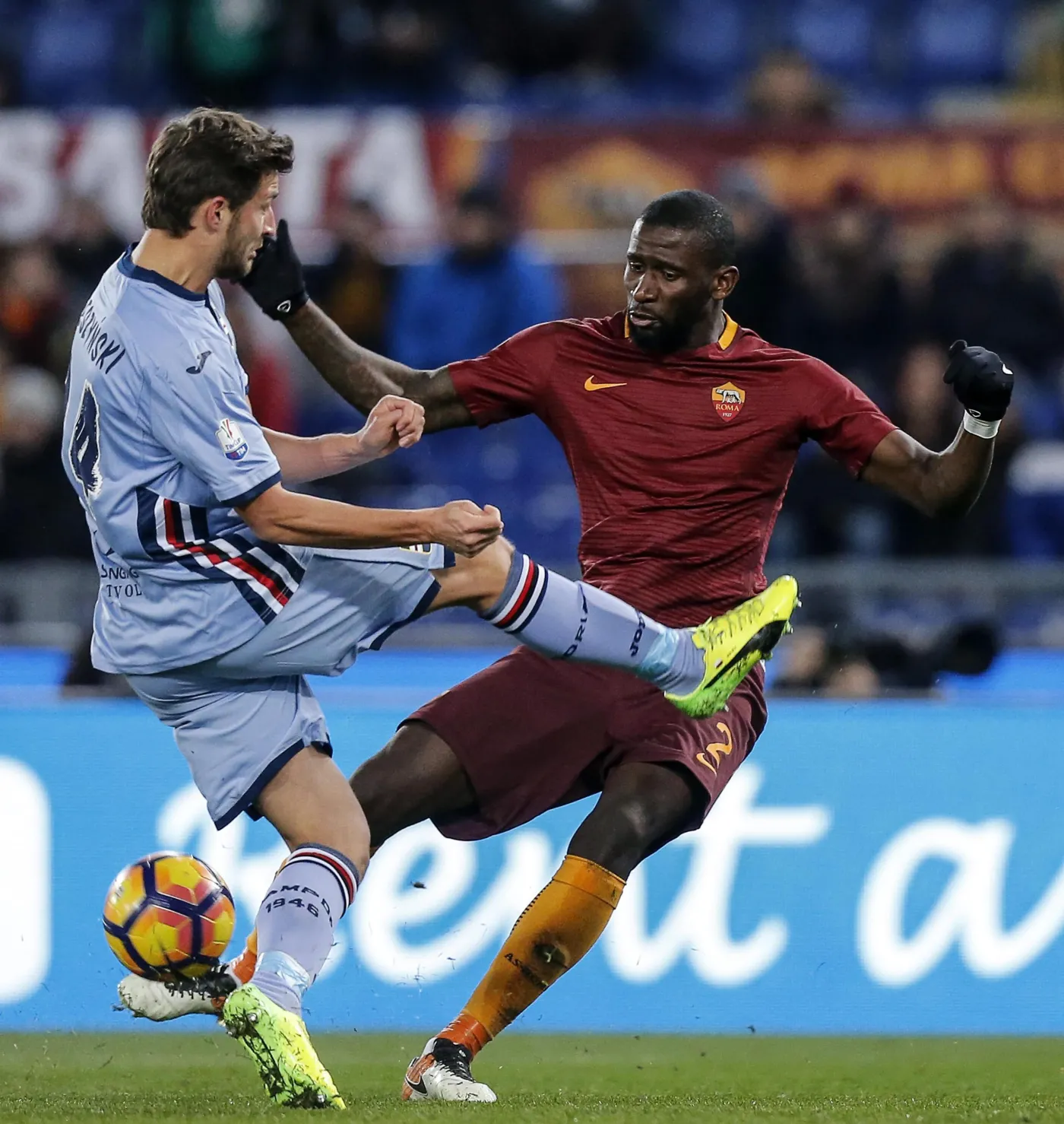 Antonio Rudiger i Bartosz Bereszynski