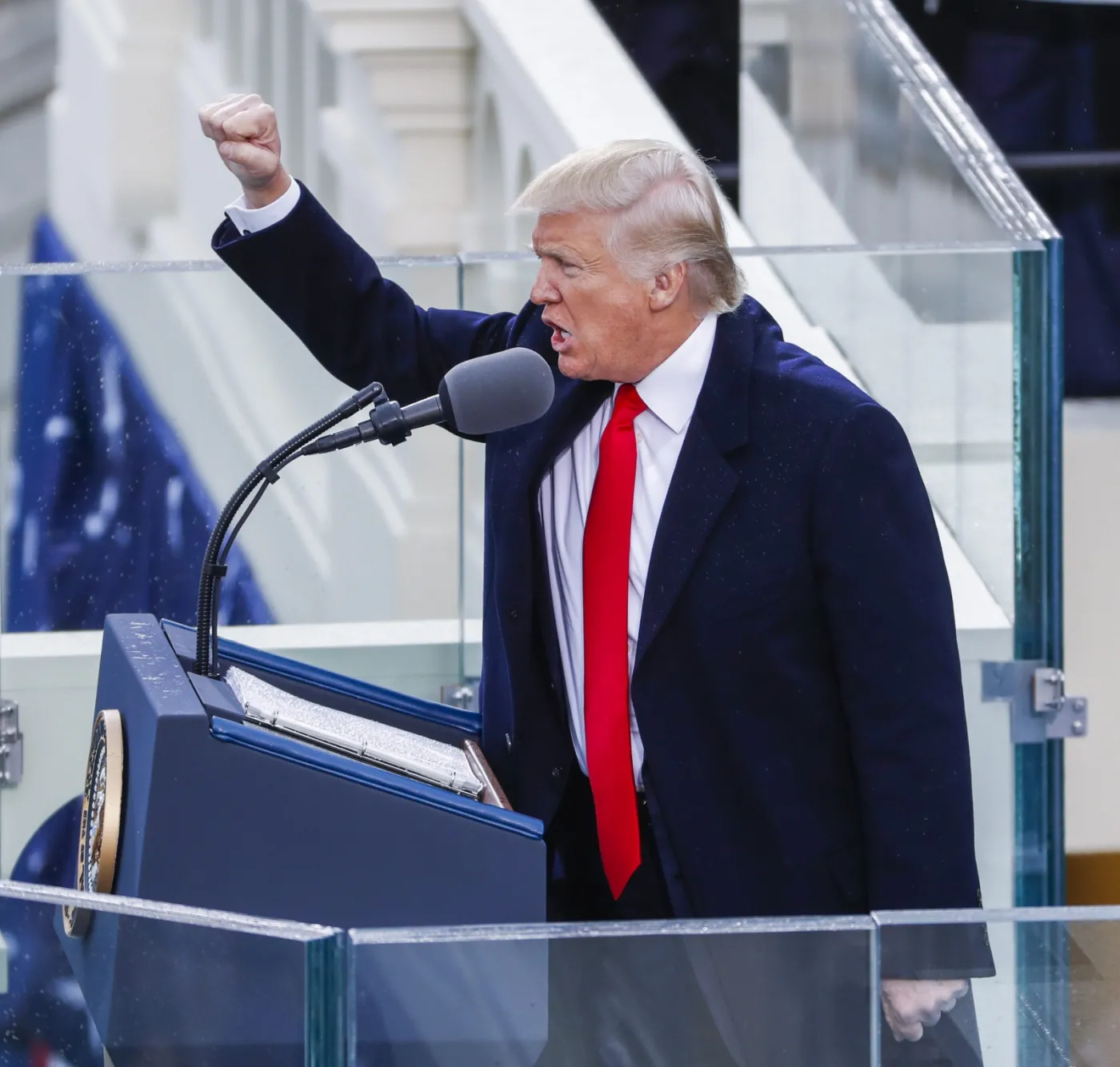 DONALD TRUMP NOWYM PREZYDENTEM USA. Zaprzysiężenie 45. prezydenta Stanów Zjednoczonych