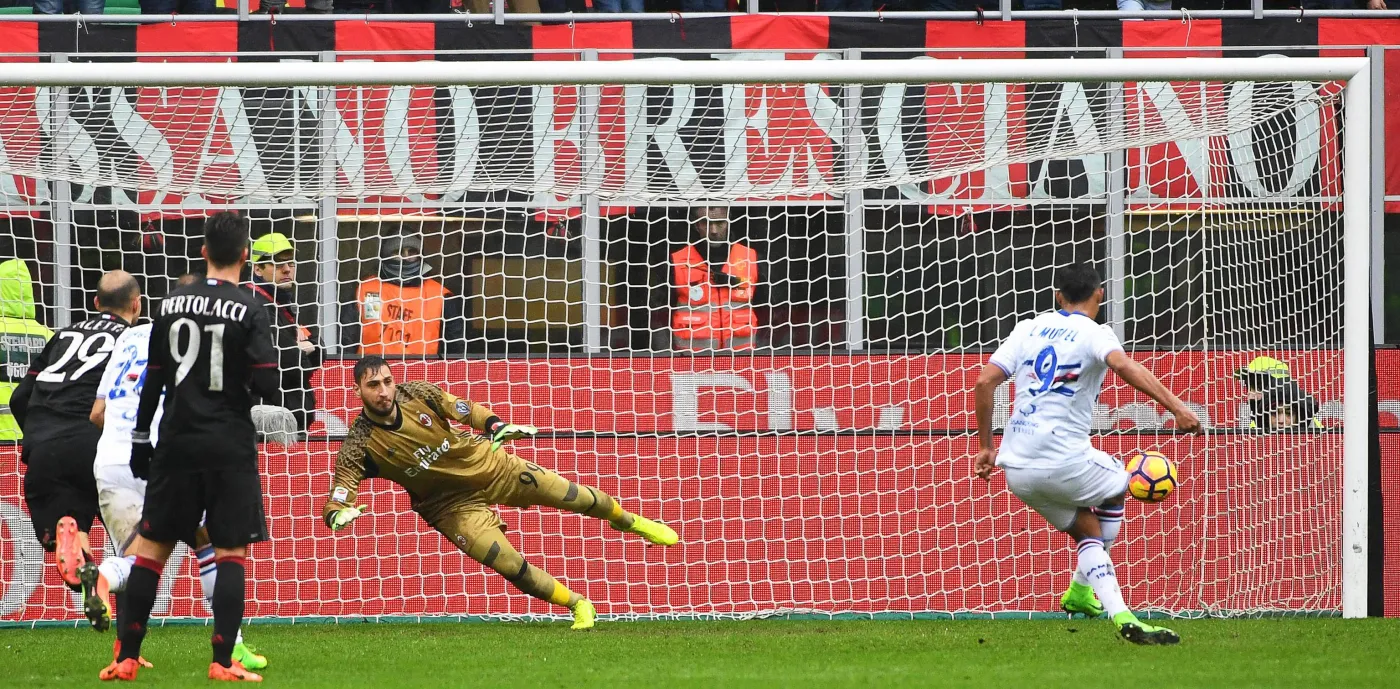 Luis Muriel i Gianluigi Donnarumma