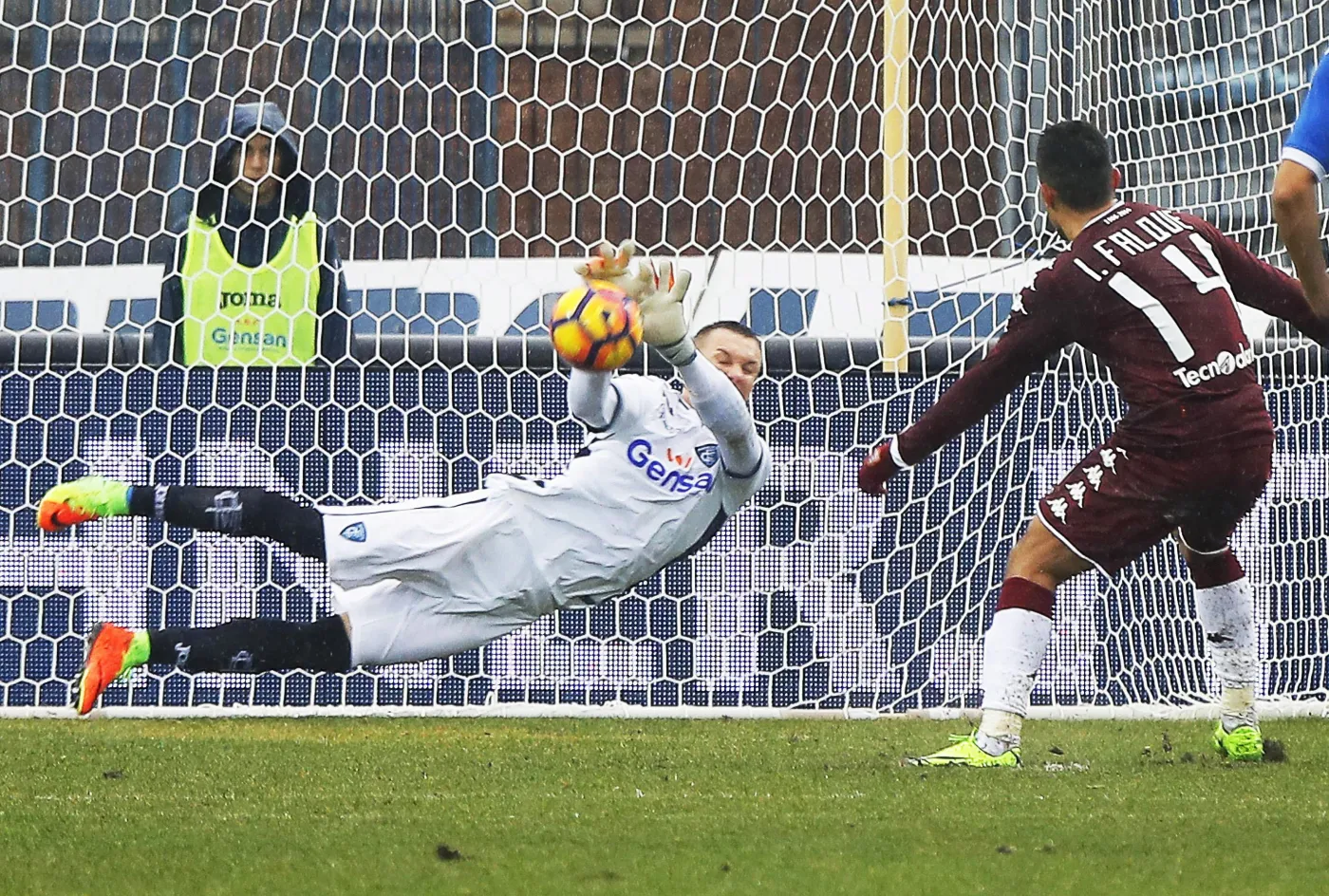 Łukasz Skorupski i Iago Falque