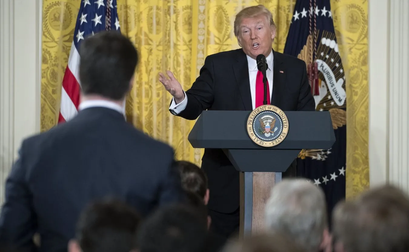 Konferencja prasowa Donalda Trumpa