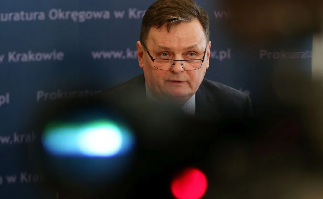Rzecznik Prokuratury Regionalnej w Krakowie prok. Włodzimierz Krzywicki
