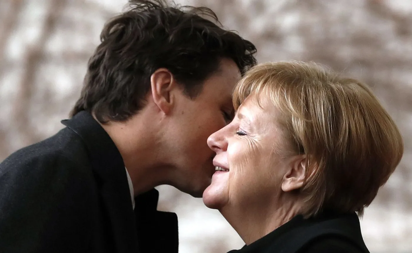 Justin Trudeau i Angela Merkel