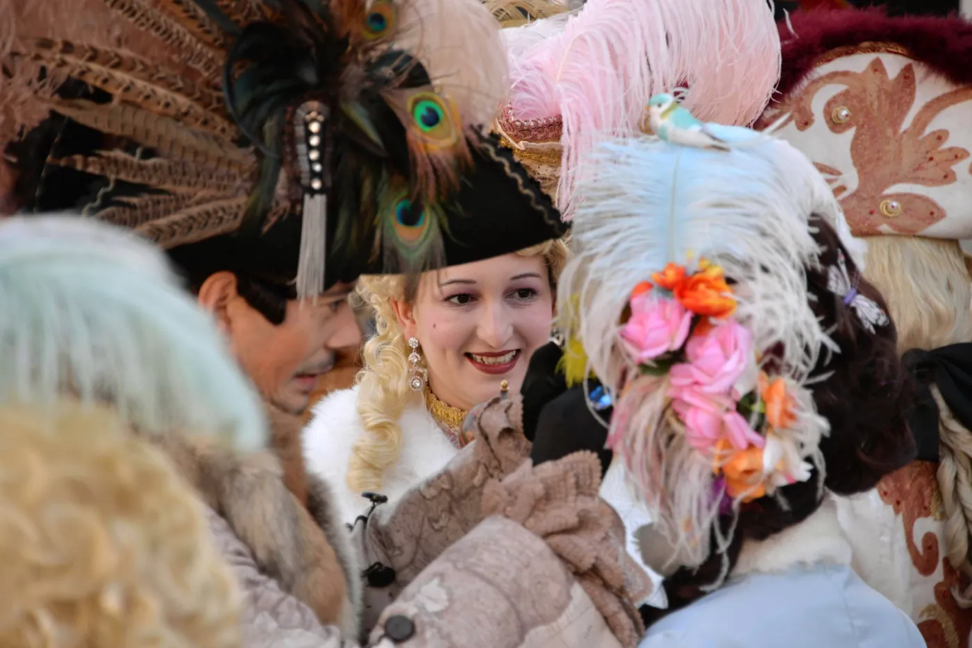 Rekordowy karnawał w Wenecji. 50 tysięcy osób oglądało Lot Orła