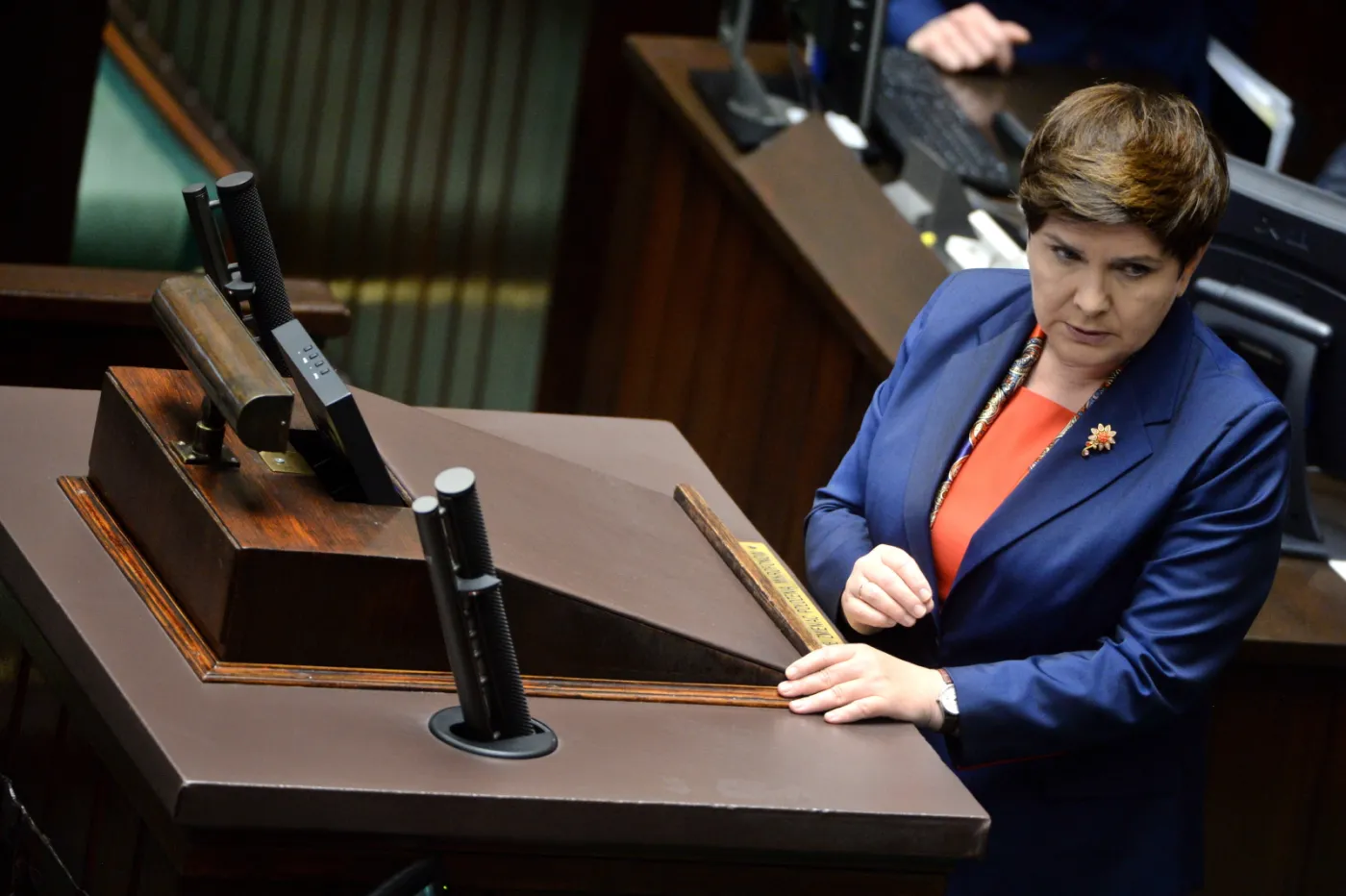 Wystąpienie premier Beaty Szydło w Sejmie.