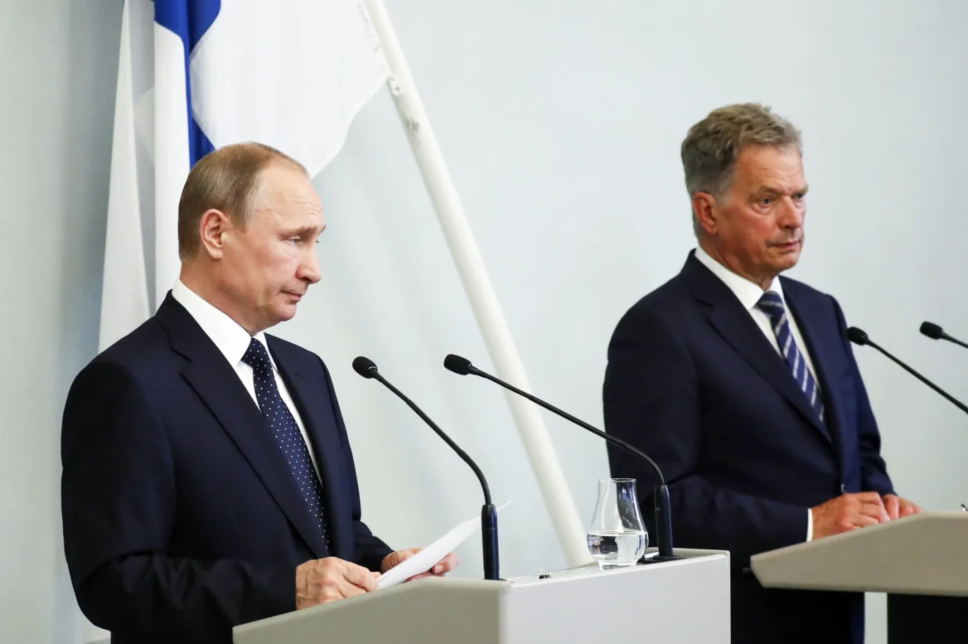 Władimir Putin i Sauli Niinisto