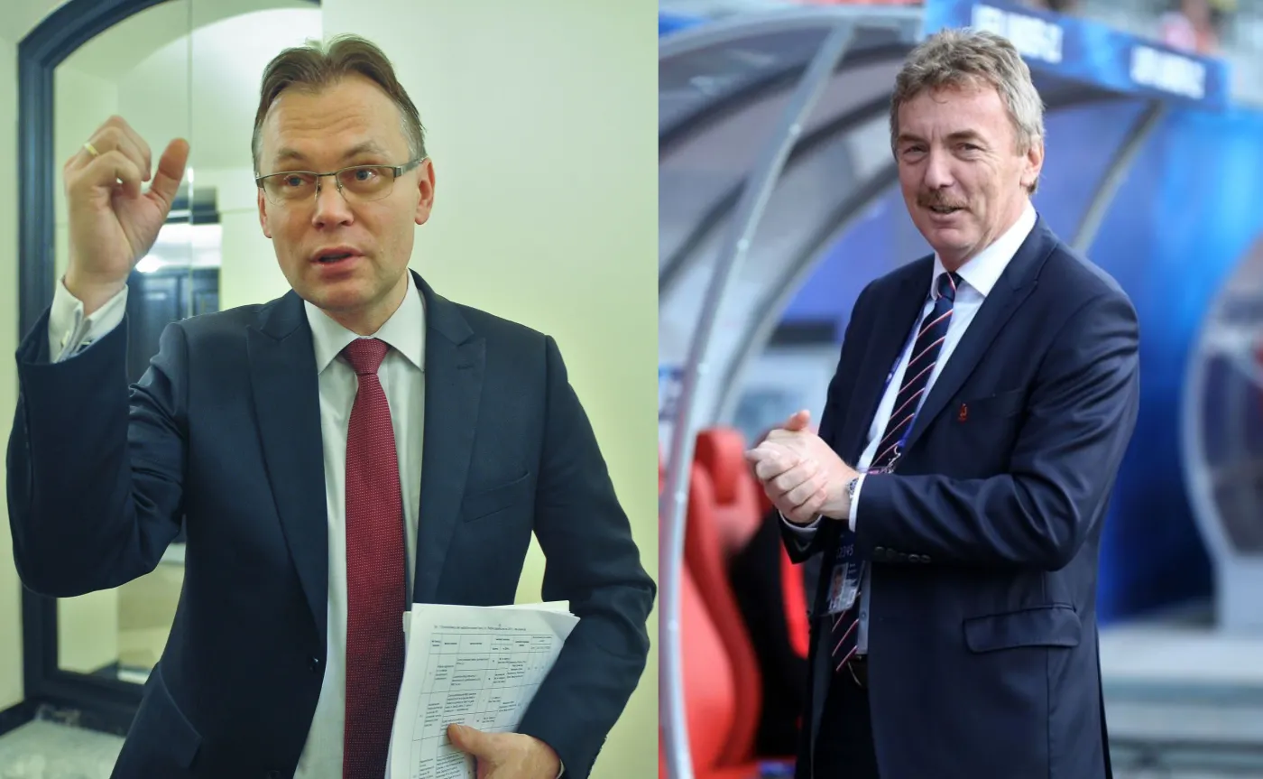 Arkadiusz Mularczyk i Zbigniew Boniek