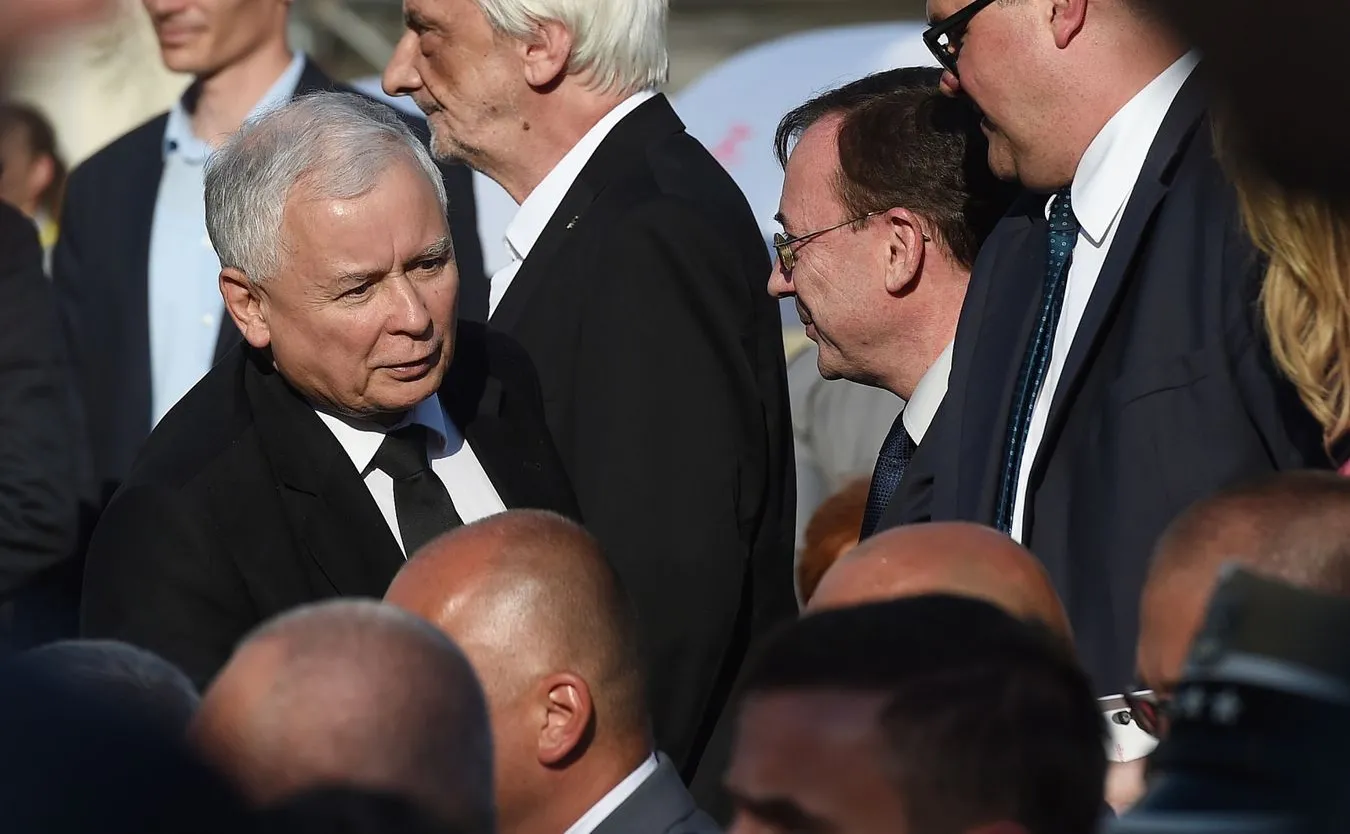 Prezes PiS Jarosław Kaczyński