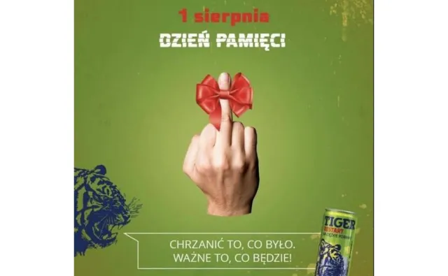 Producent Tigera kaja się po wpadce. A sieć zachwyca się ripostą Muzeum Powstania Warszawskiego