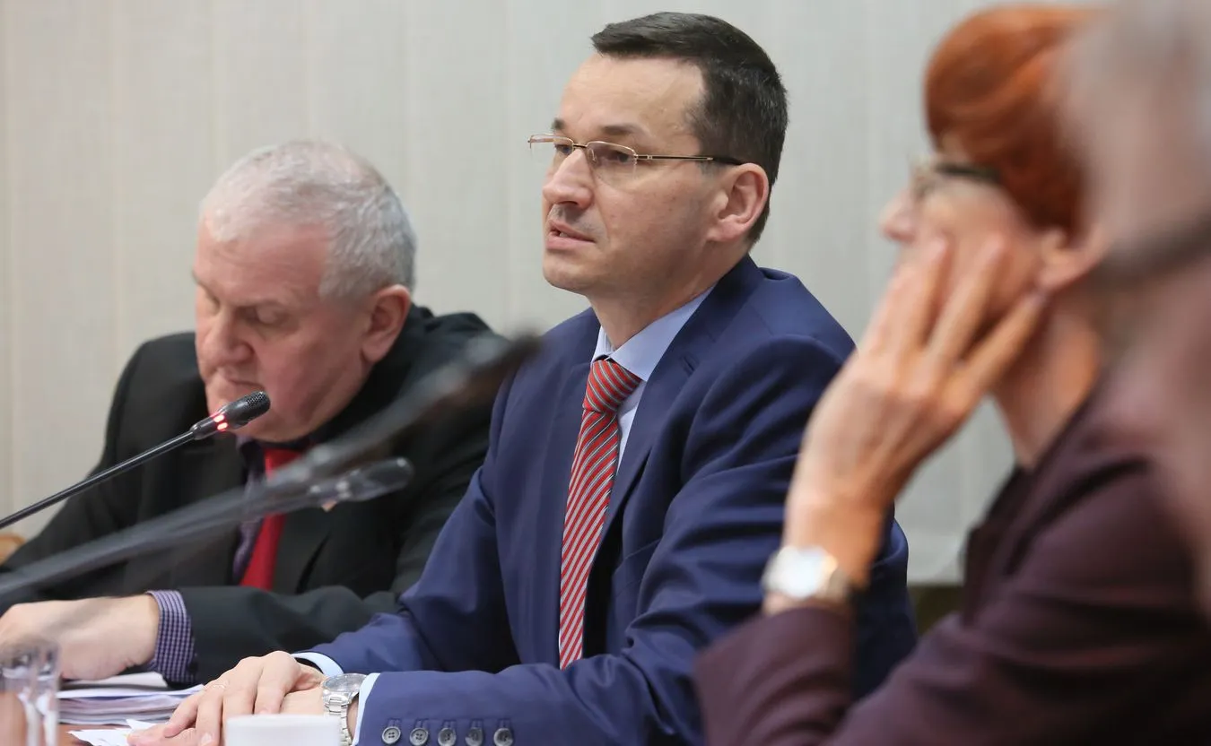 Mateusz Morawiecki i Elżbieta Rafalska