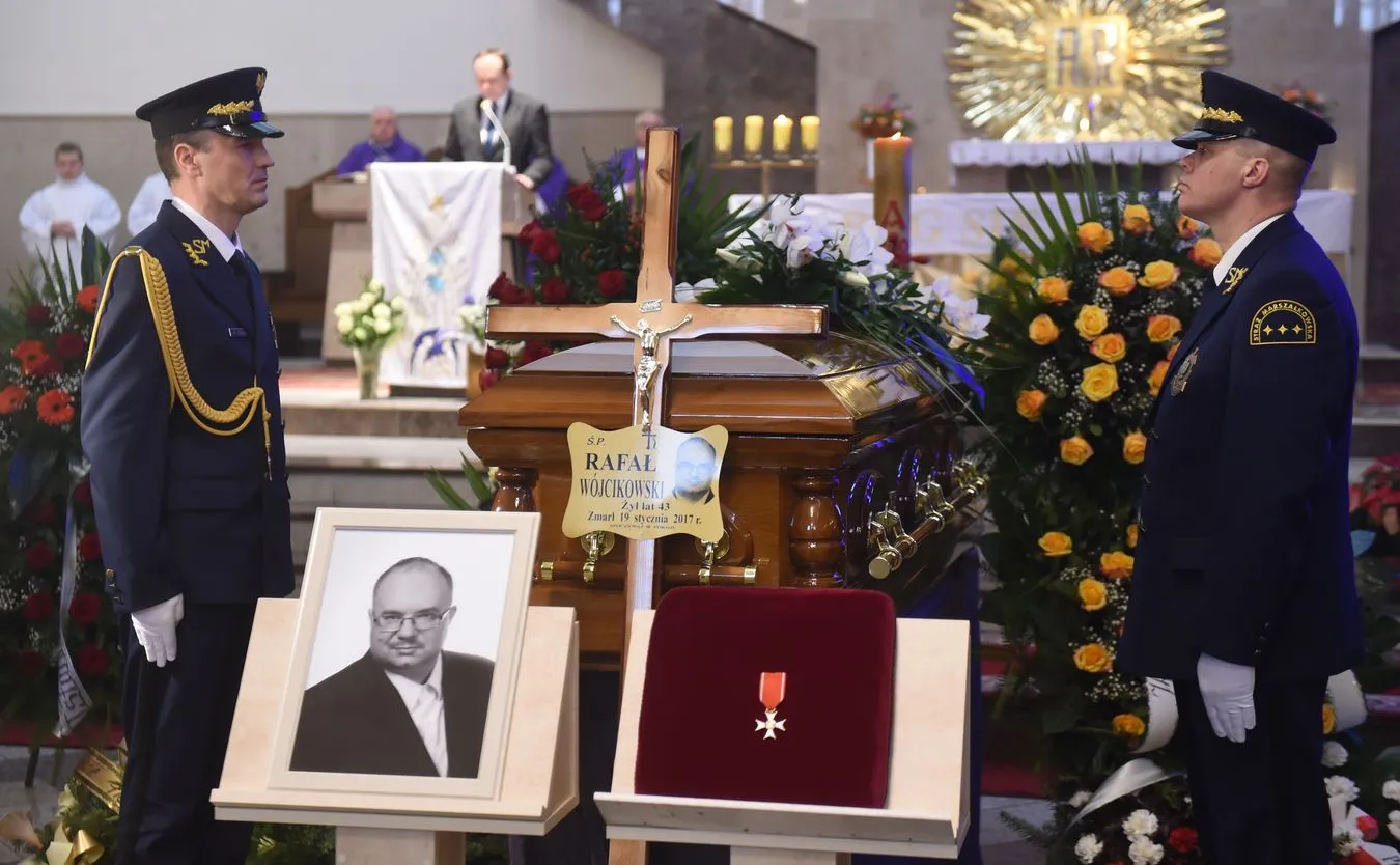 Pogrzeb Rafała Wójcikowskiego