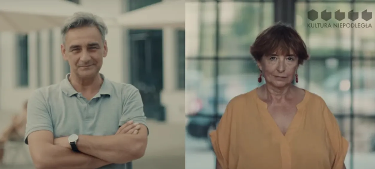 Kadr z manifestu Kultury Niepodległej.