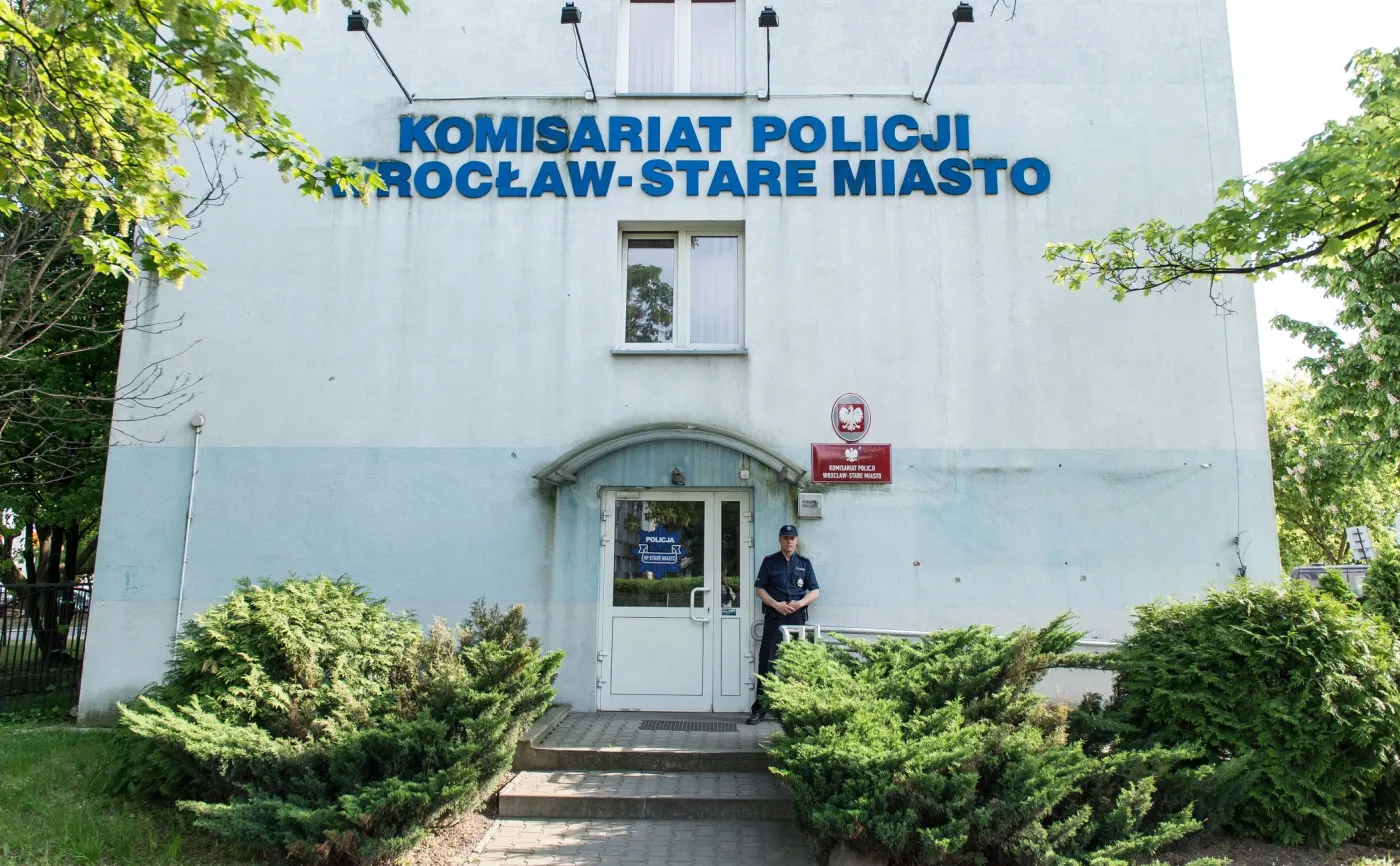 Komisariat, na którym zmarł Igor Stachowiak