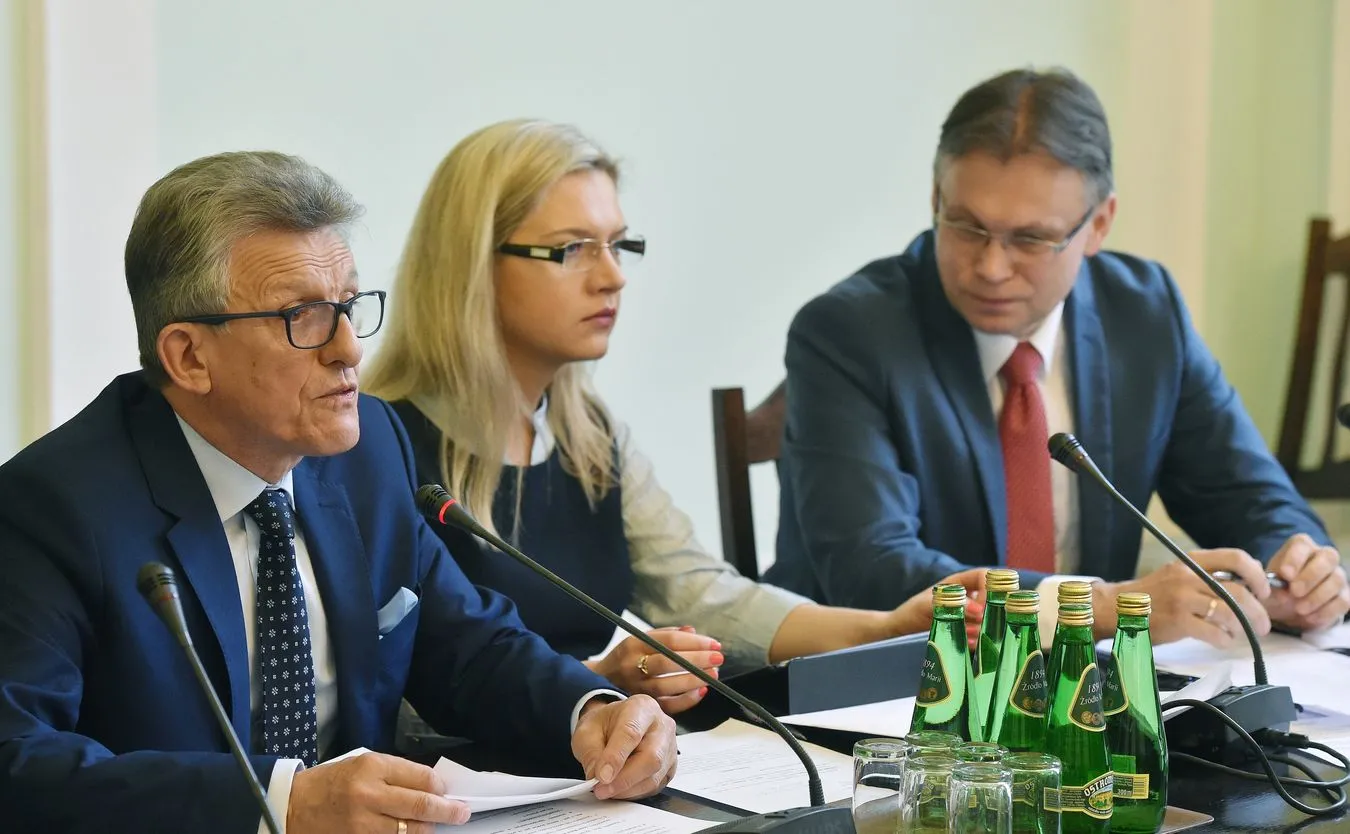 Stanisław Piotrowicz, Małgorzata Wassermann i Arkadiusz Mularczyk