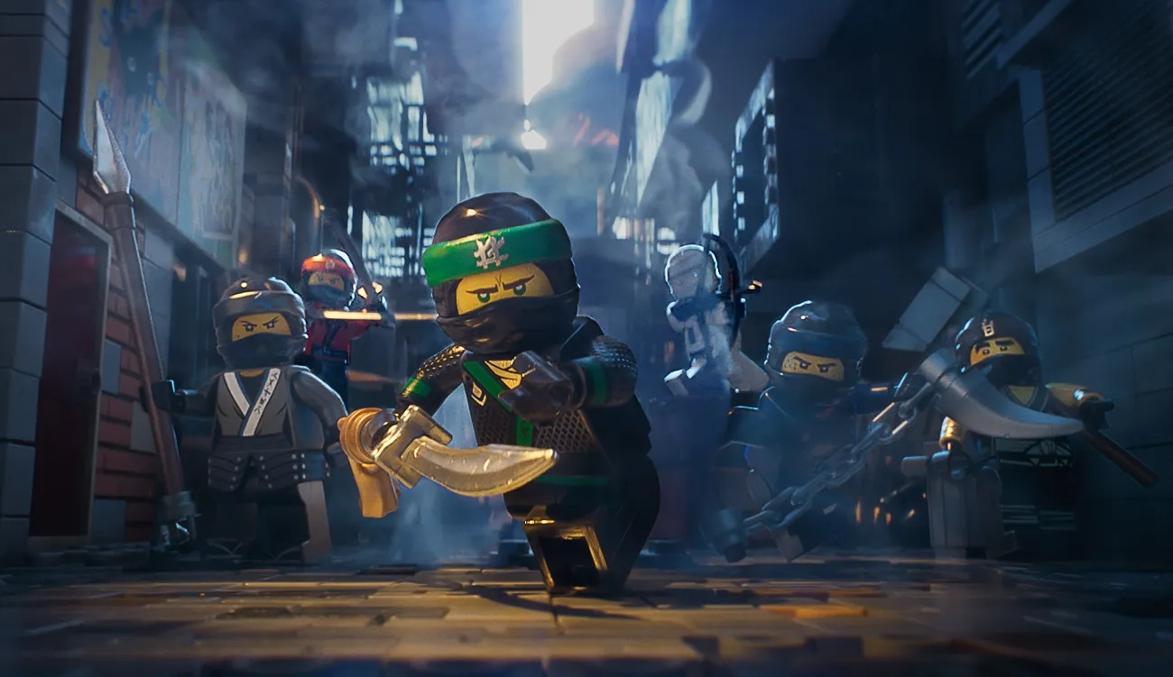 Kadr z obrazu "Lego Ninjago: Film"