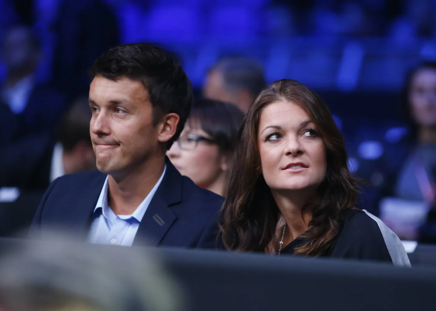 Dawid Celt i Agnieszka Radwańska