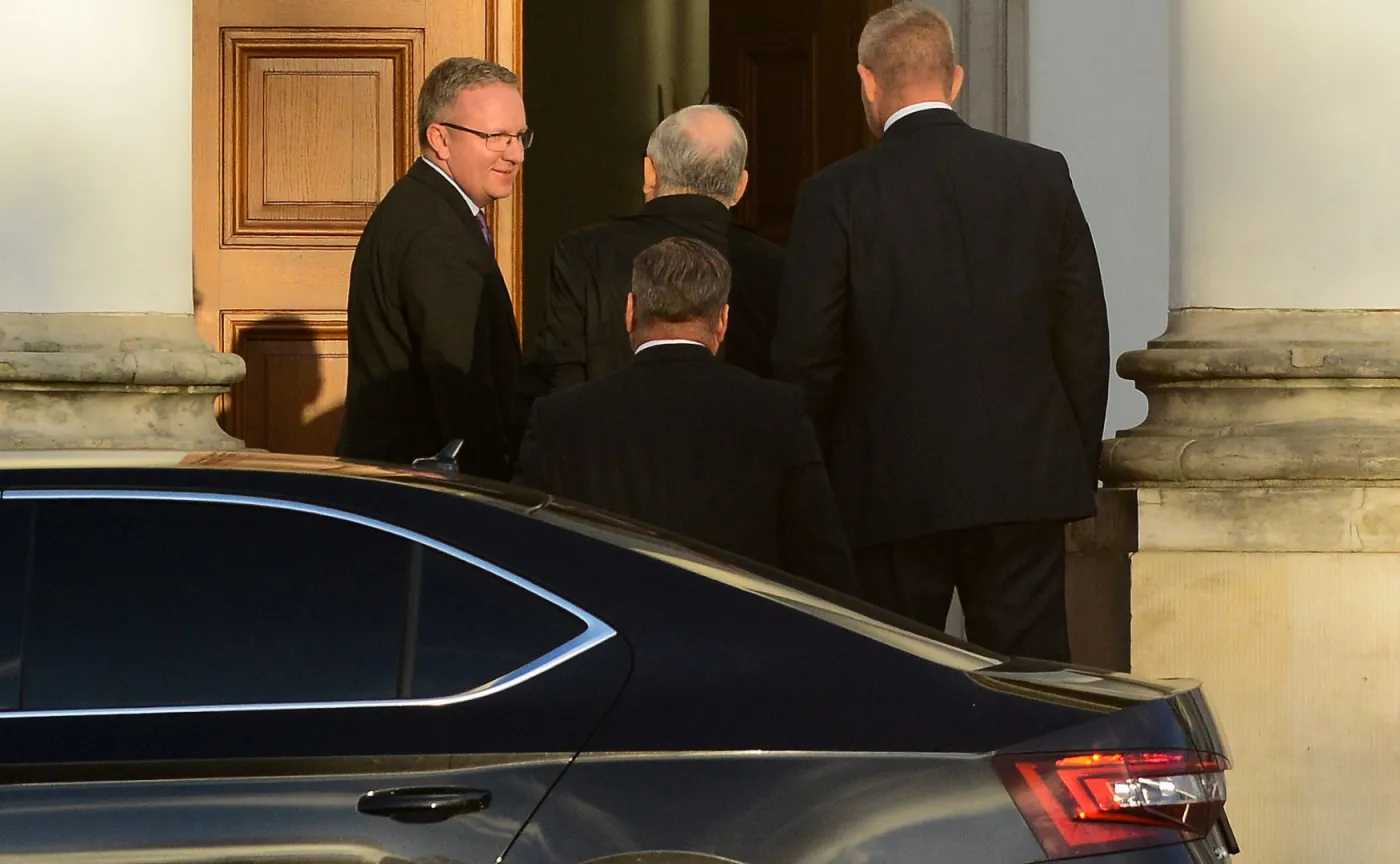 Zakończyło się spotkanie prezydenta z prezesem PiS w Belwederze. Będą propozycje poprawek do projektów ustaw o KRS i SN