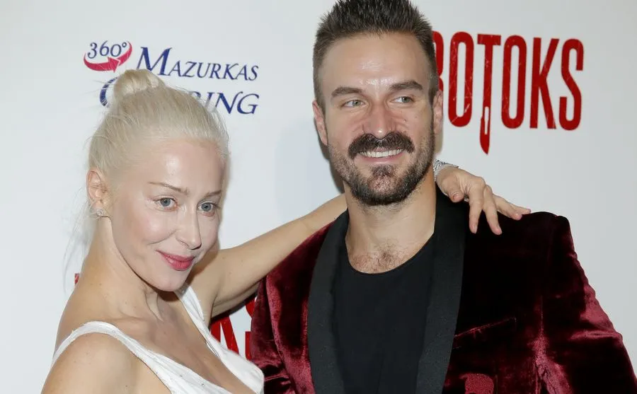 Katarzyna Warnke i Piotr Stramowski